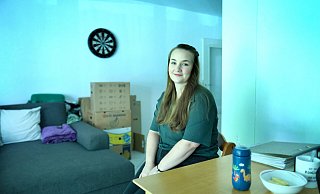 Jennifer Kinder hat nach langer Suche endlich die Zusage für eine Wohnung in Rheda. - Andreas Frücht Jennifer Kinder hat nach langer Suche endlich die Zusage für eine Wohnung in Rheda. - Andreas Frücht