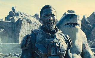 "The Suicide Squad" ist der erste Blockbuster-Flop der Kinosaison. Im Bild die Superschurken Bloodsport (Idris Elba, l.) und King Shark (Sylvester Stallone). - picture alliance / ZUMAPRESS.com "The Suicide Squad" ist der erste Blockbuster-Flop der Kinosaison. Im Bild die Superschurken Bloodsport (Idris Elba, l.) und King Shark (Sylvester Stallone). - picture alliance / ZUMAPRESS.com
