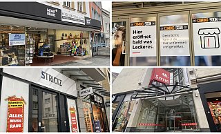Der Laden "Schreibkultur am Dom" wird seinen Standort am Markplatz aufgeben. Im Hauptbahnhof Paderborn steht eine Neueröffnung an. Im "Strictz" läuft der Räumungsverkauf und dem Modehaus Sittig folgt demnächst der Dekoladen Søstrene Grene. - Jule Barmwater Der Laden "Schreibkultur am Dom" wird seinen Standort am Markplatz aufgeben. Im Hauptbahnhof Paderborn steht eine Neueröffnung an. Im "Strictz" läuft der Räumungsverkauf und dem Modehaus Sittig folgt demnächst der Dekoladen Søstrene Grene. - Jule Barmwater