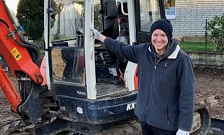 Selbst ist der Bauherr: Julian Droste hat auf seiner eigenen Baustelle viel praktische Erfahrung gesammelt, die er nun für sein Startup nutzt. - The Good Home Selbst ist der Bauherr: Julian Droste hat auf seiner eigenen Baustelle viel praktische Erfahrung gesammelt, die er nun für sein Startup nutzt. - The Good Home