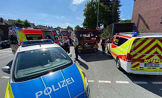 An der großen Kreuzung in Höxter stirbt im August 2021 eine Radfahrerin. Sie wurde von einem Lkw überrollt. - Niklas Tüns An der großen Kreuzung in Höxter stirbt im August 2021 eine Radfahrerin. Sie wurde von einem Lkw überrollt. - Niklas Tüns
