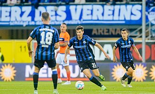 SCP-Akteur Maximilian Rohr, der hier im Heimspiel gegen Darmstadt am Ball ist, droht beim Gastspiel in Heidenheim auszufallen. Ob die HSV-Leihgabe mit in den Süden fährt, entscheidet sich am Freitag. - Besim Mazhiqi SCP-Akteur Maximilian Rohr, der hier im Heimspiel gegen Darmstadt am Ball ist, droht beim Gastspiel in Heidenheim auszufallen. Ob die HSV-Leihgabe mit in den Süden fährt, entscheidet sich am Freitag. - Besim Mazhiqi