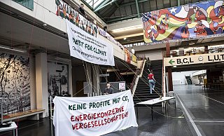 Nach neun Tagen endet am Mittwoch, 11. Mai, die Blockade des zweitgrößten Hörsaals der Uni Bielefeld. - Joerg Dieckmann - www.dieckmann-fotodesign.de Nach neun Tagen endet am Mittwoch, 11. Mai, die Blockade des zweitgrößten Hörsaals der Uni Bielefeld. - Joerg Dieckmann - www.dieckmann-fotodesign.de