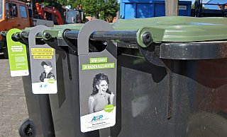 In der ersten Phase der Biomüll-Kontrolle setzt der ASP auf grüne und gelbe Karten, in der zweiten kommen rote hinzu. - ASP In der ersten Phase der Biomüll-Kontrolle setzt der ASP auf grüne und gelbe Karten, in der zweiten kommen rote hinzu. - ASP