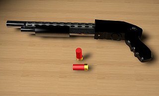Nevin K. entdeckte eine herrenlose Pumpgun samt Munition auf dem Sperrmüll. - Symbolbild: Pixabay Nevin K. entdeckte eine herrenlose Pumpgun samt Munition auf dem Sperrmüll. - Symbolbild: Pixabay