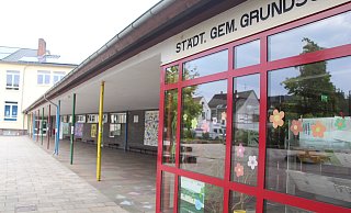 Der Neu- und Anbau der Grundschule Beverungen ist eins der größten Bauprojekte in 2024. - Burkhard Battran Der Neu- und Anbau der Grundschule Beverungen ist eins der größten Bauprojekte in 2024. - Burkhard Battran