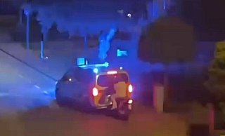 Das Video eines Anwohners entlarvte eine dreiste Lüge der Bielefelder Polizei. - Privat/NW Das Video eines Anwohners entlarvte eine dreiste Lüge der Bielefelder Polizei. - Privat/NW