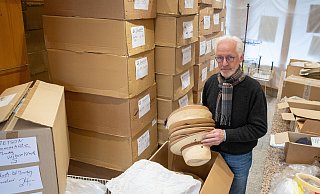 Adolf Heinrichsdorff räumt derzeit sein Ladenlokal. Am 9. Februar übergibt er das Gebäude an die Stadt Paderborn. - Niklas Tüns Adolf Heinrichsdorff räumt derzeit sein Ladenlokal. Am 9. Februar übergibt er das Gebäude an die Stadt Paderborn. - Niklas Tüns