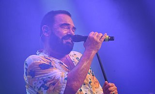 Alphaville-Frontmann Marian Gold hat’s auch nach 40 Jahren noch drauf. - Thomas Kube Alphaville-Frontmann Marian Gold hat’s auch nach 40 Jahren noch drauf. - Thomas Kube