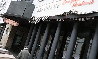 Das Brauhaus zum goldenen Handwerk in Paderborn steht seit Monaten leer. - Holger Kosbab Das Brauhaus zum goldenen Handwerk in Paderborn steht seit Monaten leer. - Holger Kosbab