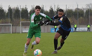 Ilias Illig (links) und der FC Gütersloh starten am 3. Januar wieder mit dem Training. - Jens Dünhölter Ilias Illig (links) und der FC Gütersloh starten am 3. Januar wieder mit dem Training. - Jens Dünhölter