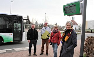 Hermann Ludwig (v. l.), Wilfried Bott, Marie-Theres Herbold und Doris Hauck. - Dieter Scholz Hermann Ludwig (v. l.), Wilfried Bott, Marie-Theres Herbold und Doris Hauck. - Dieter Scholz