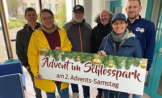Johannes Diekmann (v. l.), Michaela Kleimann, Uwe Cebul, Gerd Steinig, Andrea Überdick, Nico Überdick vom Orga-Team. - Privat Johannes Diekmann (v. l.), Michaela Kleimann, Uwe Cebul, Gerd Steinig, Andrea Überdick, Nico Überdick vom Orga-Team. - Privat
