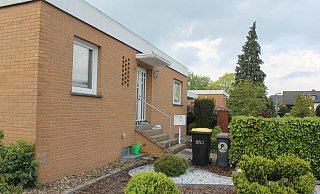 In diesem Haus in Bad Oeynhausen nahmen die Spezialkräfte den 45-jährigen Mann aus Hamburg fest. - Ulf Hanke In diesem Haus in Bad Oeynhausen nahmen die Spezialkräfte den 45-jährigen Mann aus Hamburg fest. - Ulf Hanke