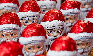 Sogar Schokoweihnachtsmänner finden sich schon in einigen Supermärkten. - dpa Sogar Schokoweihnachtsmänner finden sich schon in einigen Supermärkten. - dpa