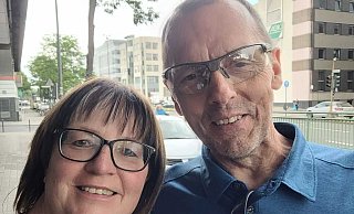 Dietmar Maasjosthusmann und seine Stammzellspenderin Sonja Müller - Dietmar Maasjosthusmann Dietmar Maasjosthusmann und seine Stammzellspenderin Sonja Müller - Dietmar Maasjosthusmann