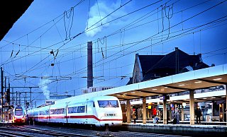 Nur zu 40 Prozent kommen die ICEs am Bilefelder Hauptbahnhof pünktlich an. - Sarah Jonek Nur zu 40 Prozent kommen die ICEs am Bilefelder Hauptbahnhof pünktlich an. - Sarah Jonek