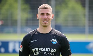 SCP-Stürmer Felix Platte stand am Samstag in Kiel erstmals seit dem 23. April wieder in der Paderborner Anfangsformation. - picture alliance/dpa SCP-Stürmer Felix Platte stand am Samstag in Kiel erstmals seit dem 23. April wieder in der Paderborner Anfangsformation. - picture alliance/dpa