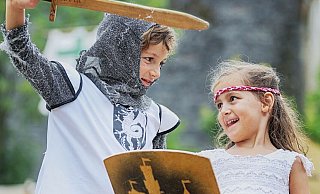 Gerade für Kinder ist das Sparrenburgfest eine spannende Zeitreise. - Sarah Jonek Gerade für Kinder ist das Sparrenburgfest eine spannende Zeitreise. - Sarah Jonek