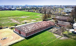 Wird zum Wohngebiet in Gütersloh entwickelt: Die Drohnenaufnahme Richtung Eimerheide zeigt einen Teil der Fläche hinter dem Pferdehof Westerfelhaus. - Andreas Frücht Wird zum Wohngebiet in Gütersloh entwickelt: Die Drohnenaufnahme Richtung Eimerheide zeigt einen Teil der Fläche hinter dem Pferdehof Westerfelhaus. - Andreas Frücht