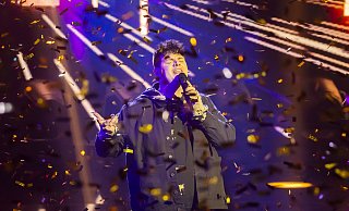 Als Gewinner des deutschen ESC-Vorentscheids vertritt Isaak Guderian Deutschland beim ESC in Malmö. - Christoph Soeder Als Gewinner des deutschen ESC-Vorentscheids vertritt Isaak Guderian Deutschland beim ESC in Malmö. - Christoph Soeder