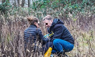 Auf dieser Waldlichtung im Ummeln fand die Spurensicherung später die laut Anklage getötete Babyleiche. - Jürgen Mahncke Auf dieser Waldlichtung im Ummeln fand die Spurensicherung später die laut Anklage getötete Babyleiche. - Jürgen Mahncke