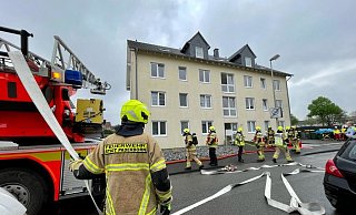 Rund 40 Einsatzkräfte waren aufgrund der Alarmierung vor Ort. - Ralph Meyer Rund 40 Einsatzkräfte waren aufgrund der Alarmierung vor Ort. - Ralph Meyer