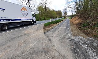 Bergrunter gehts schnell, bergrauf heißt es strampeln: Der neue Radweg zwischen Fürstenau und Brenkhausen ist fertig. - David Schellenberg Bergrunter gehts schnell, bergrauf heißt es strampeln: Der neue Radweg zwischen Fürstenau und Brenkhausen ist fertig. - David Schellenberg
