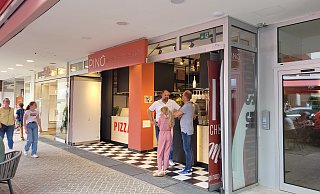 In das ehemalige Café Pammel ist das Leben zurückgekehrt - und hat Pizza und Dolce Vita im Gepäck. - Carola Balck In das ehemalige Café Pammel ist das Leben zurückgekehrt - und hat Pizza und Dolce Vita im Gepäck. - Carola Balck
