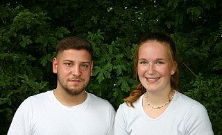 Die Abteilung St. Vitus - den Jungschützen - wird in den nächsten zwei Jahren von Arne Balgül regiert. Ihm zur Seite steht als Jungkönigin Ada Hasse. - Schützen Die Abteilung St. Vitus - den Jungschützen - wird in den nächsten zwei Jahren von Arne Balgül regiert. Ihm zur Seite steht als Jungkönigin Ada Hasse. - Schützen