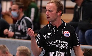 Trainer Leif Anton wird nächste Saison mit der TSG in der 3. Liga Handball spielen. - Peter Unger Trainer Leif Anton wird nächste Saison mit der TSG in der 3. Liga Handball spielen. - Peter Unger