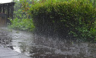 Mit heftigem Regen - zeitweise sogar mit Hagel - zogen Gewitter über den Kreis Höxter, wie hier in Beverungen. - Nicole Fischer Mit heftigem Regen - zeitweise sogar mit Hagel - zogen Gewitter über den Kreis Höxter, wie hier in Beverungen. - Nicole Fischer