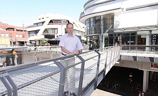 Blickt zuversichtlich nach vorne: Heiko Appelbaum im Königsquartier. - Björn Kenter Blickt zuversichtlich nach vorne: Heiko Appelbaum im Königsquartier. - Björn Kenter