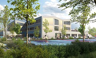 Die Gesamtschule entsteht an zwei Standorten. - Staab Architekten Die Gesamtschule entsteht an zwei Standorten. - Staab Architekten