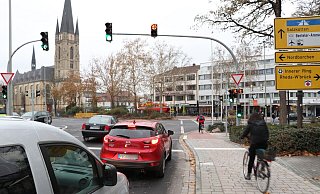 Der Knotenpunkt am Westerntor sticht im Unfallatlas NRW hervor, da es auf kleinem Raum zu mehreren Unfällen gekommen ist. - Archivfoto: Holger Kosbab Der Knotenpunkt am Westerntor sticht im Unfallatlas NRW hervor, da es auf kleinem Raum zu mehreren Unfällen gekommen ist. - Archivfoto: Holger Kosbab