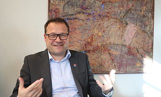 Keine Angst vor der Landratswahl? Bürgermeister Lars Bökenkröger zeigt sich gelassen. - Jörg Stuke Keine Angst vor der Landratswahl? Bürgermeister Lars Bökenkröger zeigt sich gelassen. - Jörg Stuke