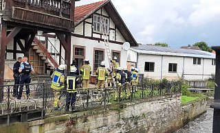 Im Technikraum der Twistemühle hatte ein Defekt am stromerzeugenden Generator einen Großalarm ausgelöst. - Dieter Scholz Im Technikraum der Twistemühle hatte ein Defekt am stromerzeugenden Generator einen Großalarm ausgelöst. - Dieter Scholz
