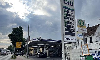 In der Nacht zum Maifeiertag ist die Oil-Tankstelle an der Viktoriastraße überfallen worden. MT-Archivfoto: - Malina Reckordt In der Nacht zum Maifeiertag ist die Oil-Tankstelle an der Viktoriastraße überfallen worden. MT-Archivfoto: - Malina Reckordt