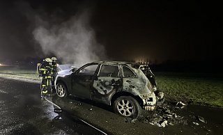Nach einem mutmaßlichen Beziehungsstreit hatte ein Mann das Auto seiner Lebensgefährtin angezündet. - Thorsten Heß Nach einem mutmaßlichen Beziehungsstreit hatte ein Mann das Auto seiner Lebensgefährtin angezündet. - Thorsten Heß