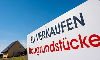 Das Archivbild zeigt ein zum Kauf angebotenes Grundstück. Doch wie haben sich die Preise Wittekindsland entwickelt? - Patrick Pleul/DPA Das Archivbild zeigt ein zum Kauf angebotenes Grundstück. Doch wie haben sich die Preise Wittekindsland entwickelt? - Patrick Pleul/DPA
