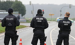 Ein Verkehrsunfall-Team musste anrücken. - Claus Frickemeier Ein Verkehrsunfall-Team musste anrücken. - Claus Frickemeier