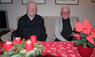 Gerhard Blome (l.) aus Bad Wünnenberg und Johannes Sprenger aus Atteln wurden vor 50 Jahren gemeinsam im Paderborner Dom zu Priestern geweiht. - Uwe Müller Gerhard Blome (l.) aus Bad Wünnenberg und Johannes Sprenger aus Atteln wurden vor 50 Jahren gemeinsam im Paderborner Dom zu Priestern geweiht. - Uwe Müller