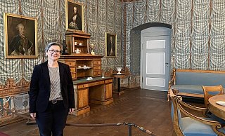Als Leiterin der Ratiborschen Generalverwaltung ist Dorothee Feldmann verantwortlich für die Bereiche Kultur und Immobilien am Schloss Corvey. - Shannon-Lee Bendig Als Leiterin der Ratiborschen Generalverwaltung ist Dorothee Feldmann verantwortlich für die Bereiche Kultur und Immobilien am Schloss Corvey. - Shannon-Lee Bendig