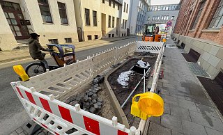 An der Turnerstraße deuten sich markante Veränderungen an. - Andreas Zobe An der Turnerstraße deuten sich markante Veränderungen an. - Andreas Zobe