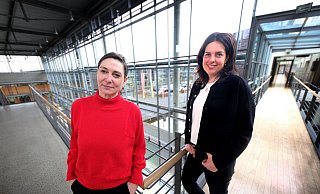 Diplom-Psycholigin Ira Herdmann (links) und Claudia Brhel, Fachkraft für Systemberatung und Extremismus-Prävention. - Andreas Frücht Diplom-Psycholigin Ira Herdmann (links) und Claudia Brhel, Fachkraft für Systemberatung und Extremismus-Prävention. - Andreas Frücht