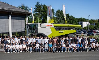 Landmaschinenhersteller Claas heißt seine neuen Auszubildenden mit ihren Eltern am Stammsitz in Harsewinkel willkommen. - Claas Landmaschinenhersteller Claas heißt seine neuen Auszubildenden mit ihren Eltern am Stammsitz in Harsewinkel willkommen. - Claas