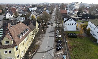 Fast leer: Die Brunnenallee wird seit Frühjahr 2020 saniert. - Gerald Dunkel Fast leer: Die Brunnenallee wird seit Frühjahr 2020 saniert. - Gerald Dunkel