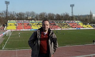 Frank Jasperneite aus Rheda-Wiedenbrück hat bereits in etlichen Ländern dieser Welt Fußball geschaut. - Privat Frank Jasperneite aus Rheda-Wiedenbrück hat bereits in etlichen Ländern dieser Welt Fußball geschaut. - Privat