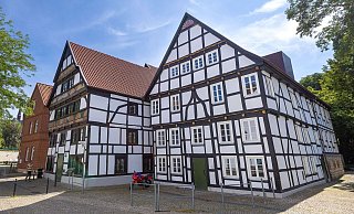 Noch dauern die Arbeiten an der neuen Gastronomie im Haus Erzengel an. - Niklas Tüns Noch dauern die Arbeiten an der neuen Gastronomie im Haus Erzengel an. - Niklas Tüns