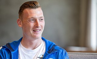 SCP-Keeper Markus Schubert hat in seiner Karriere schon einige Tiefen erlebt. Doch der 26-Jährige bereut nichts und denkt positiv. - Oliver Krato SCP-Keeper Markus Schubert hat in seiner Karriere schon einige Tiefen erlebt. Doch der 26-Jährige bereut nichts und denkt positiv. - Oliver Krato
